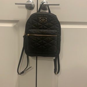 Black Kate Spade Backpack. Never used.
